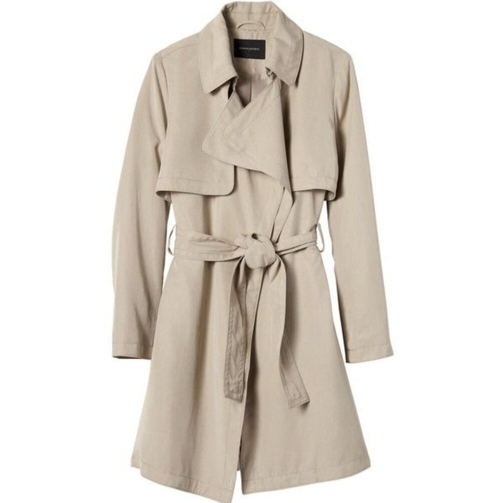 Banana Republic Soft Trench Coat